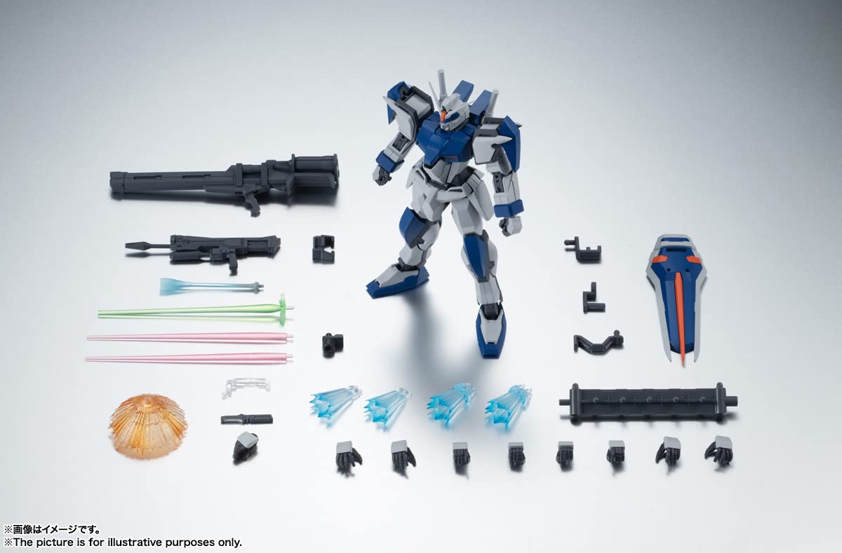 TAMASHII NATIONS Duel Gundam anti-beam shield supports authentic defense poses.