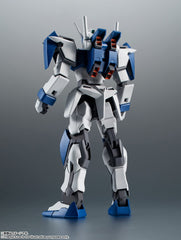 TAMASHII NATIONS Duel Gundam beam rifle demonstrates iconic weapon presence in showcases.