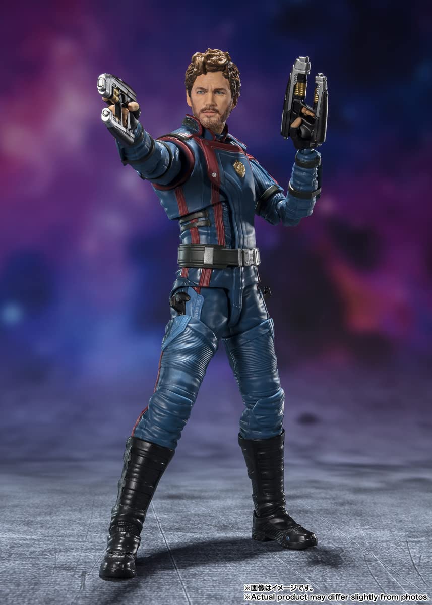Tamashii Nations Rocket figure with digital-color face for realism