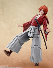 Tamashii Nations reverse-blade sword drawn for authentic display.