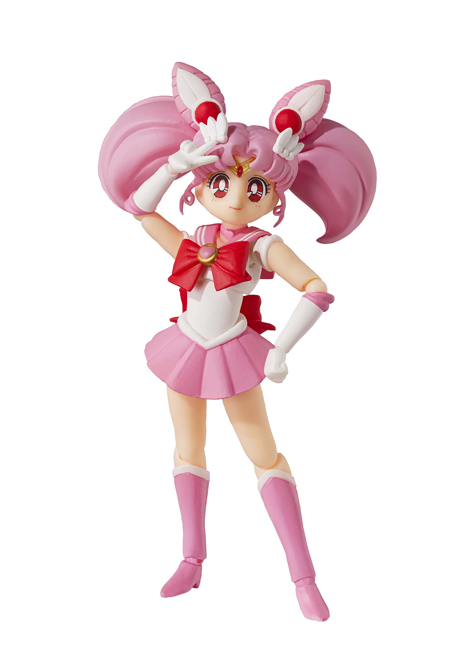 Tamashii Nations S.H.Figuarts Sailor Chibi Moon animation color edition front view for display and posing