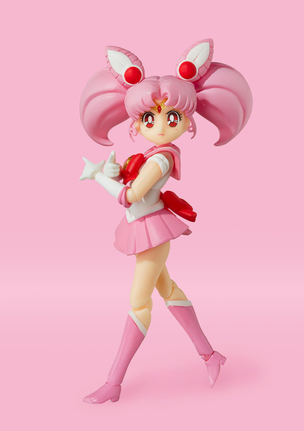 Tamashii Nations S.H.Figuarts Sailor Chibi Moon pink moon stick accessory for playful display