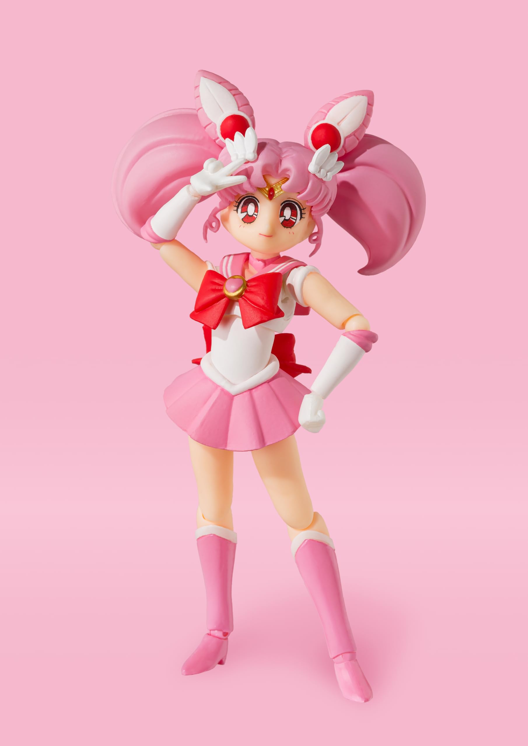 Tamashii Nations S.H.Figuarts Sailor Chibi Moon stand display for elegant shelf presentation