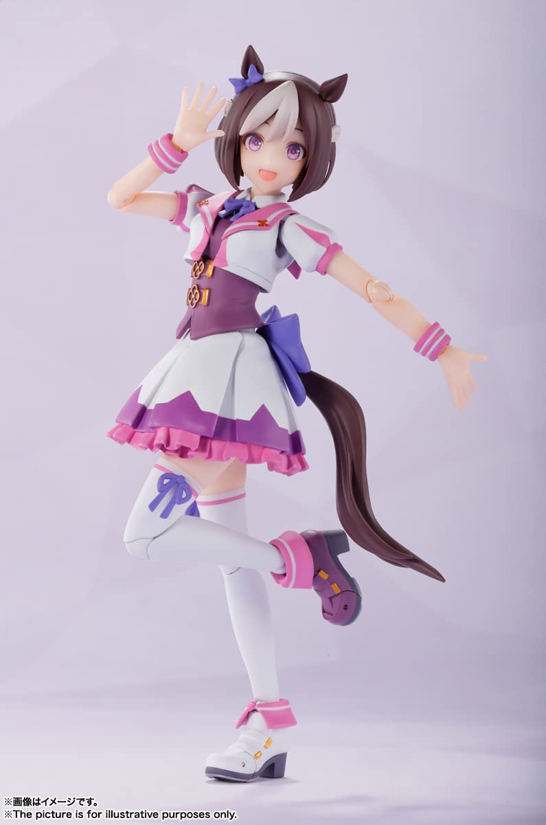 TAMASHII NATIONS S.H. Figuarts Special Week height approx 130mm for display.