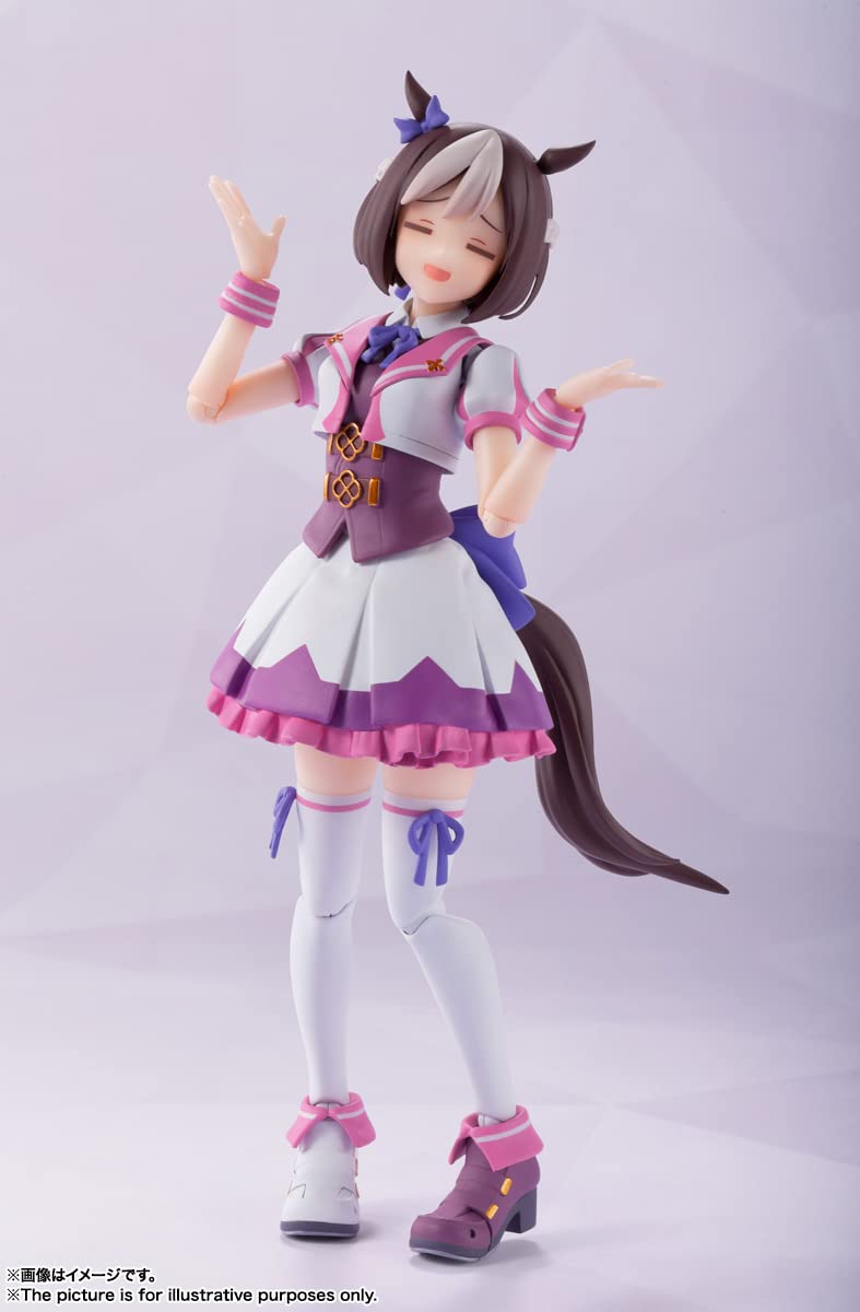 TAMASHII NATIONS S.H. Figuarts Special Week paintwork detail enhances realistic figure.