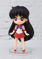 Tamashii Nations Sailor Mars mini full view on desk or shelf.