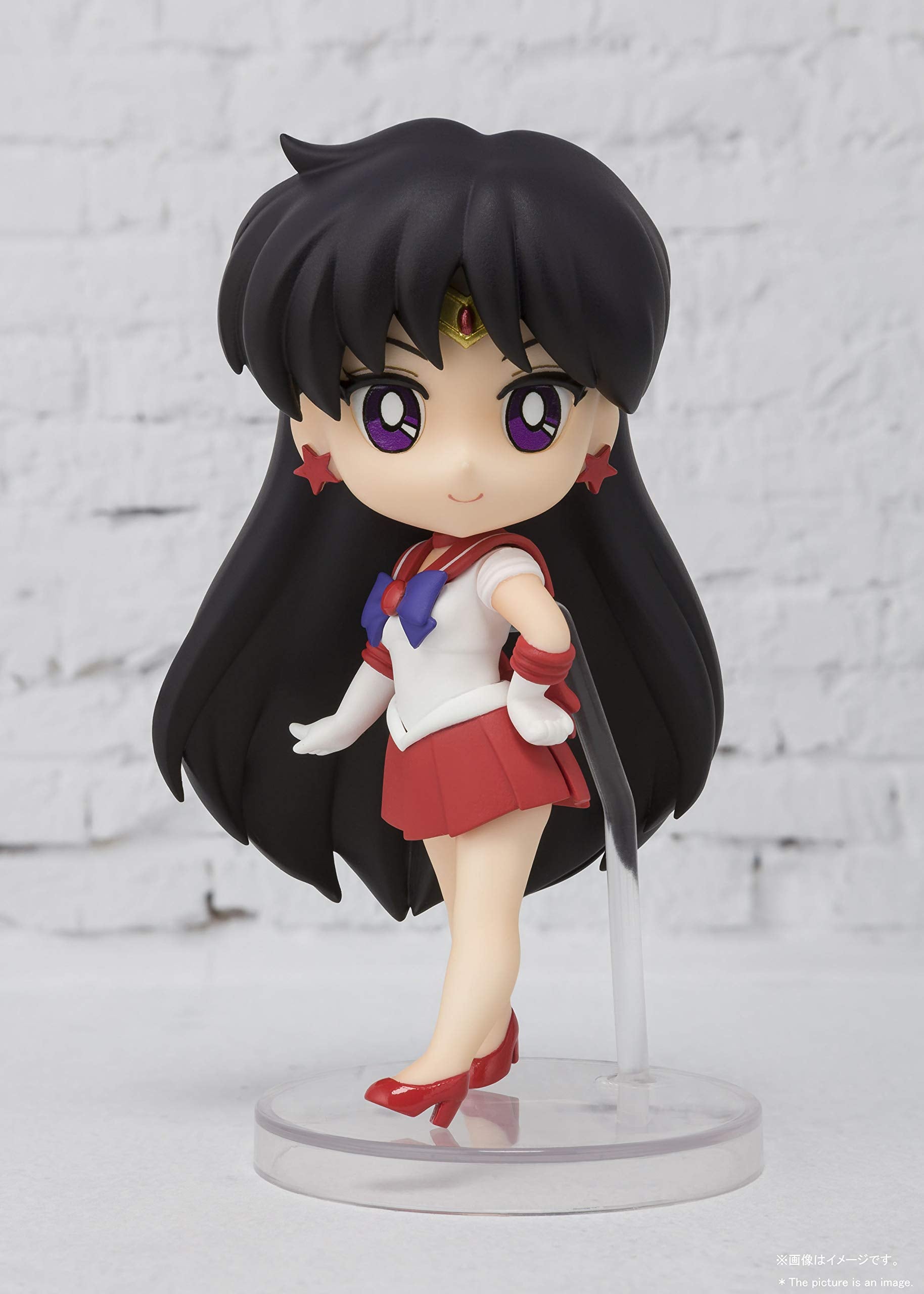 Tamashii Nations Sailor Mars mini hands accessory for pose options.