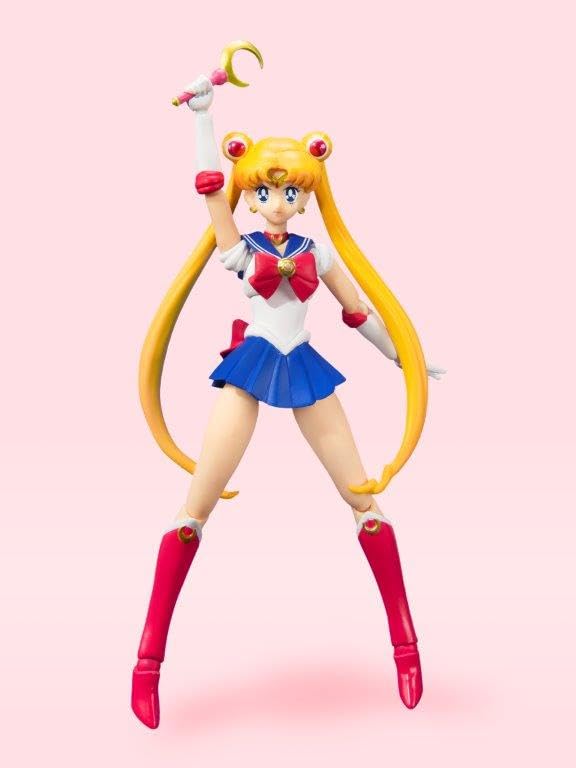 Tamashii Nations Sailor Moon Animation Color Edition packaging highlights licensing