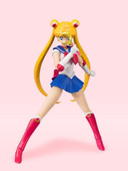 Tamashii Nations Sailor Moon Animation Color Edition stand assembly for secure posing