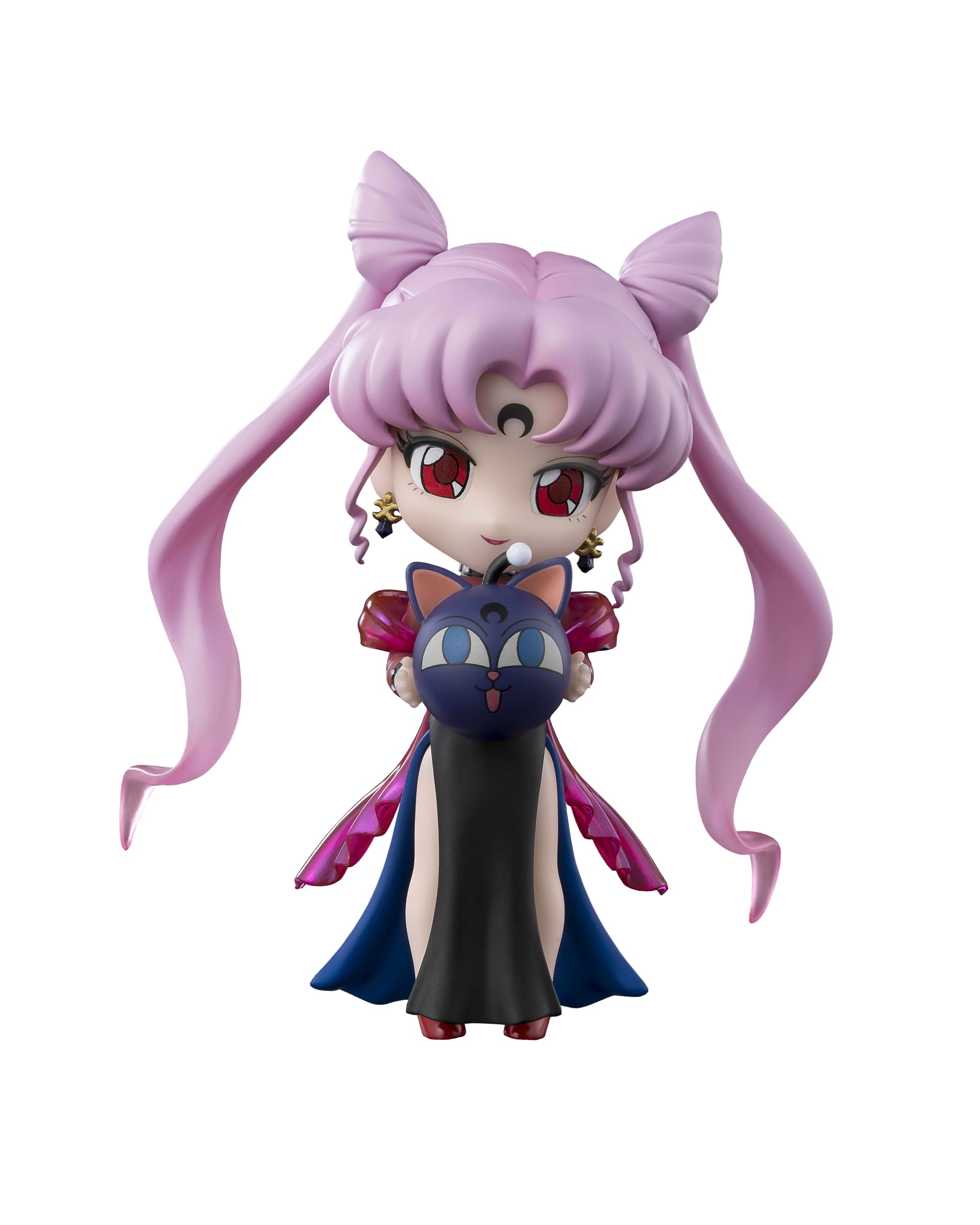 Tamashii Nations Sailor Moon Black Lady Figuarts Mini main body for display-ready posing