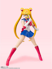 Tamashii Nations Luna accessory accompanies the figure for a playful scene.