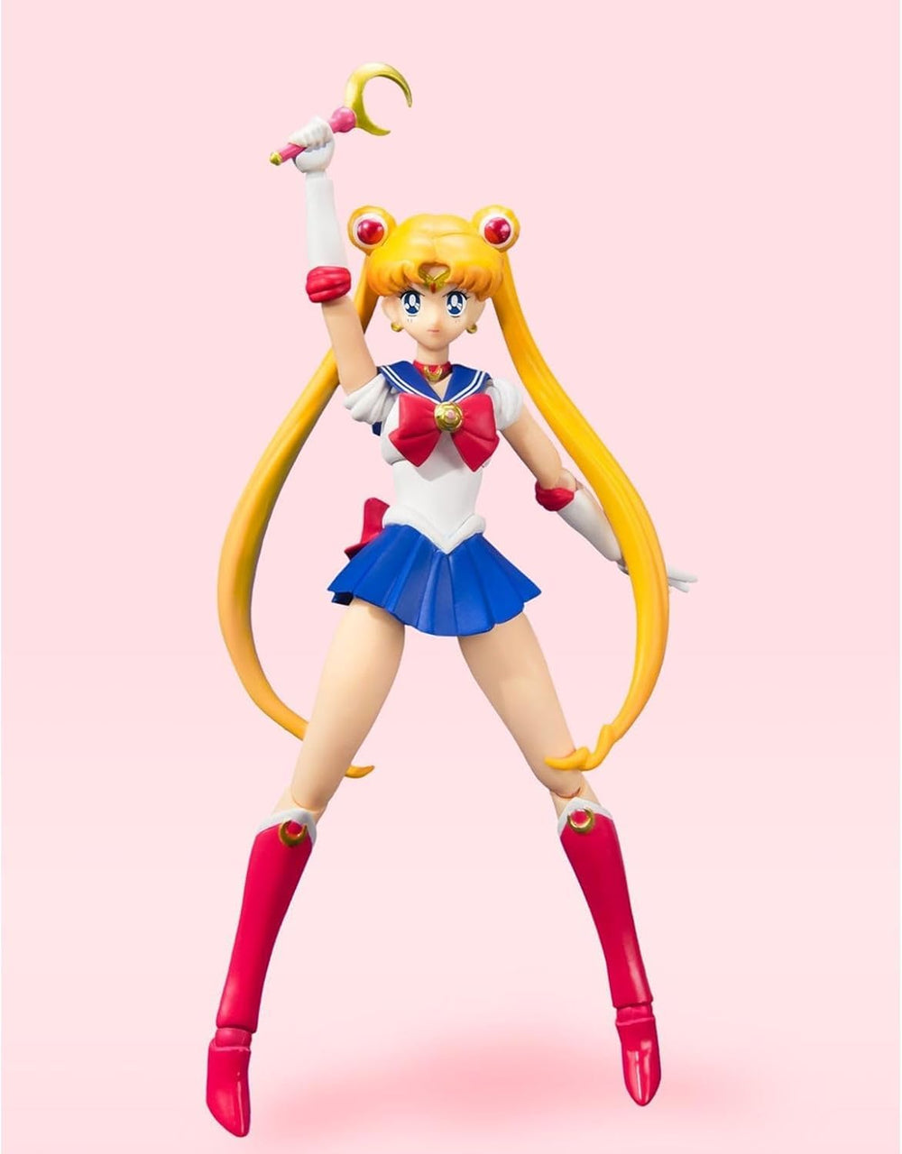 Tamashii Nations Moonstick accessory enhances posing options for Sailor Moon figure.