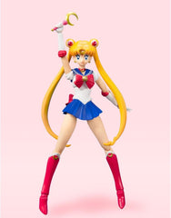 Tamashii Nations Moonstick accessory enhances posing options for Sailor Moon figure.