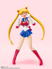 Tamashii Nations Sailor Moon figure optional expressions expand posing options.