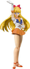 Tamashii Nations Sailor Venus Animation Color Edition figure ready for display.