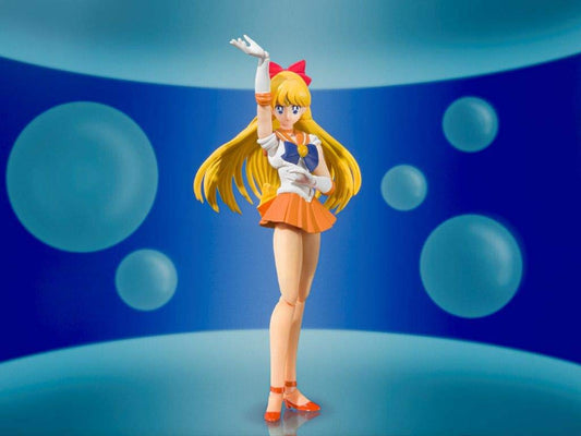 Sailor Venus Animation Color Edition poseable figure for dynamic posing.