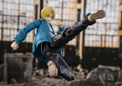 Tamashii Nations Sakamoto Days Asakura Shin set contents show complete accessories for flexible displays.