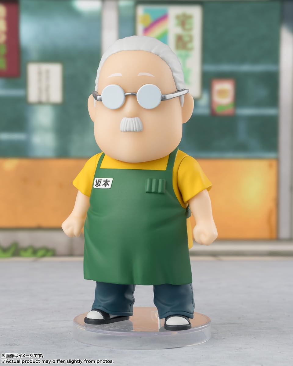 Tamashii Nations Sakamoto Taro Figuarts mini posed display captures character energy