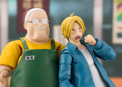 Official licensing label on packaging confirms authenticity for TAMASHII NATIONS Sakamoto Taro.