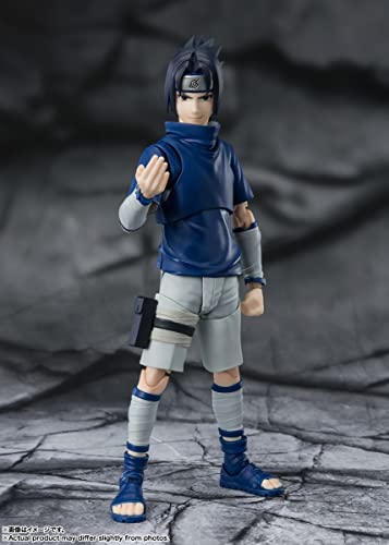 Tamashii Nations Sasuke expression part-one captures a determined look.