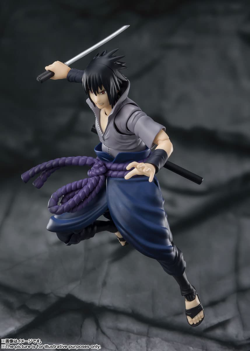 Tamashii Nations Sasuke Uchiha S.H.Figuarts chidori effect for energy display