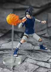 Tamashii Nations Sasuke Windmill accessory for classic Naruto moments.
