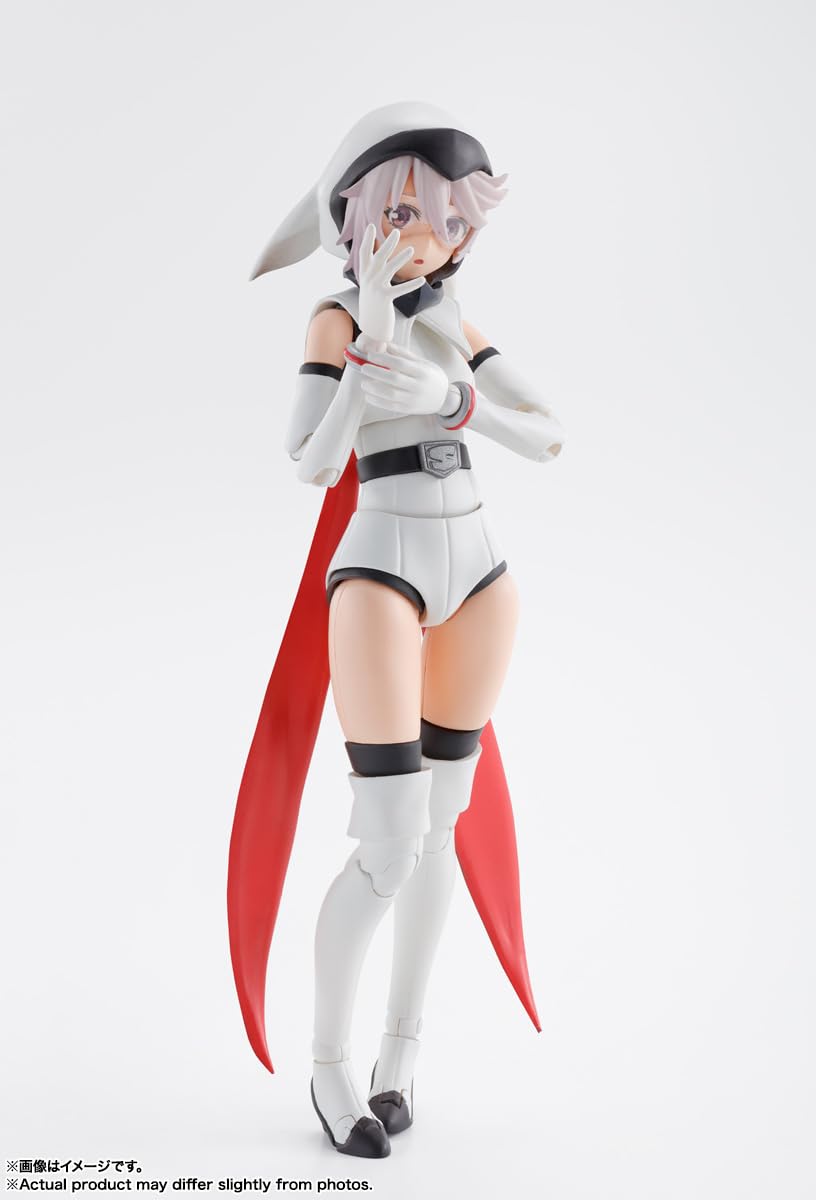 TAMASHII NATIONS SHY figure left and right hands for expressive poses.
