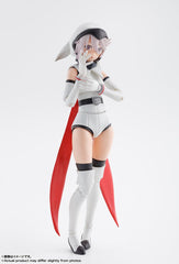 TAMASHII NATIONS SHY figure left and right hands for expressive poses.