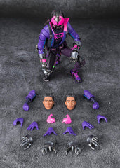Wrist parts assortment for Miles Morales S.H.Figuarts figure versatility