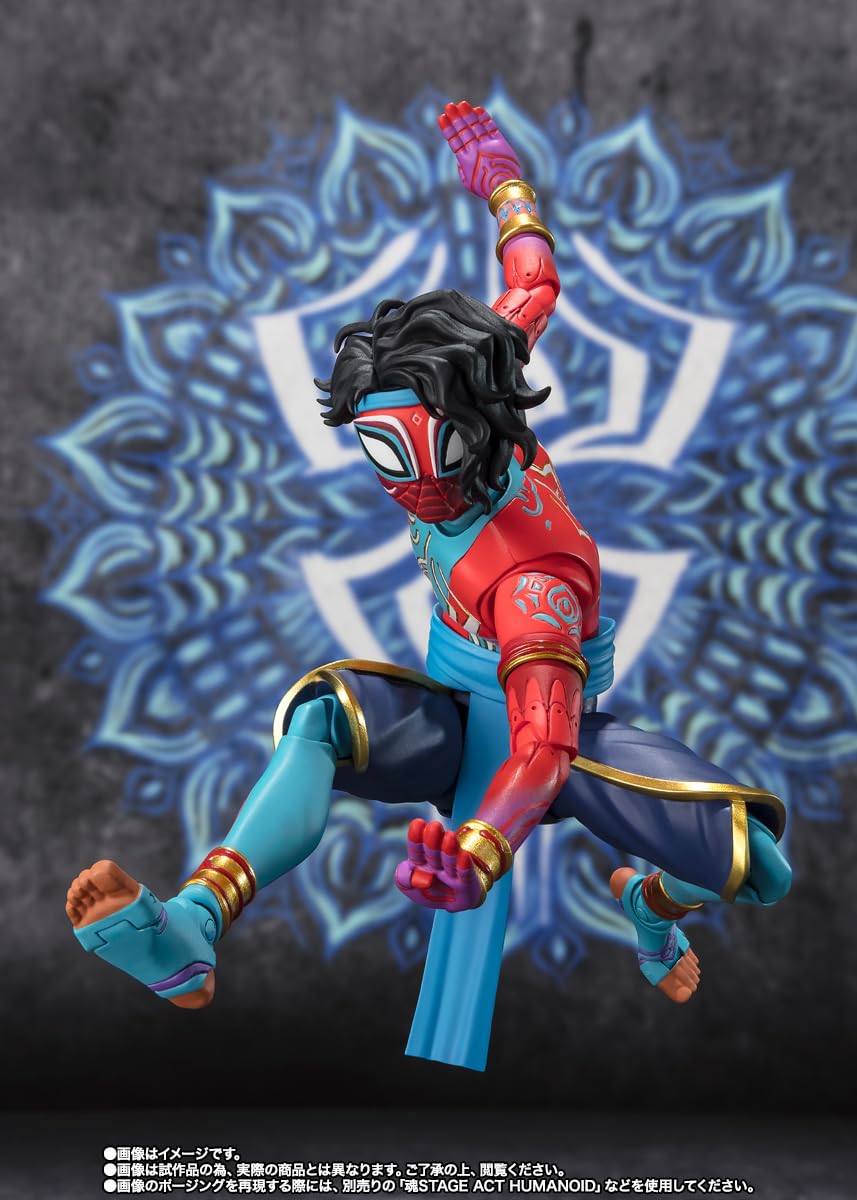 Tamashii Nations Spider-Man India S.H.Figuarts eye parts for expressive looks.