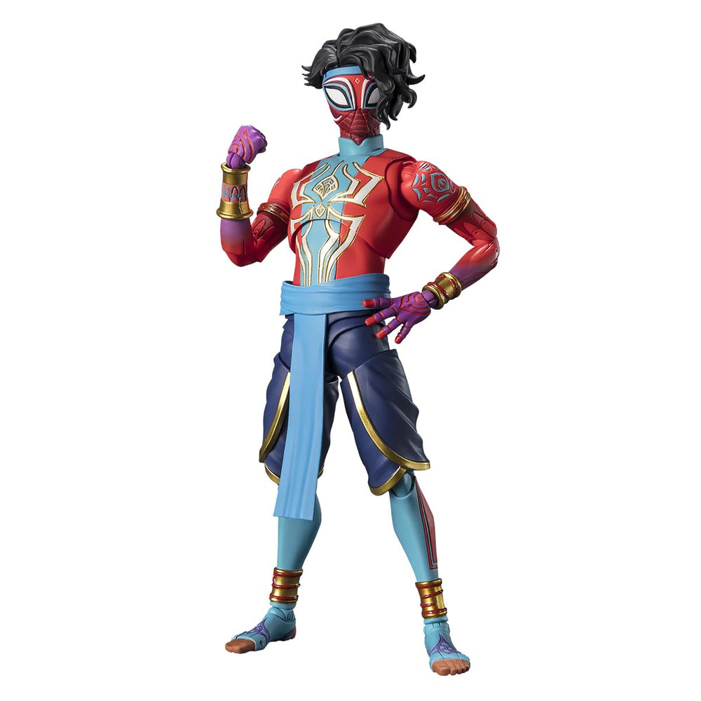 Tamashii Nations Spider-Man India S.H.Figuarts main body for dynamic action poses.