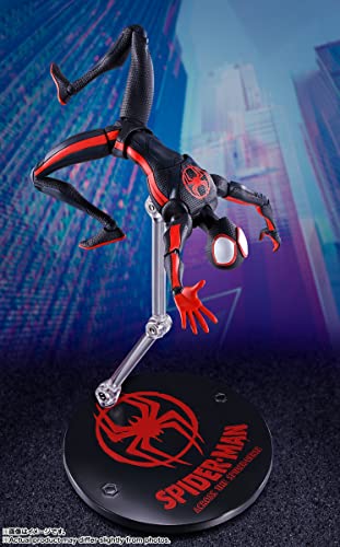 Tamashii Nations Miles Morales figure with angled head for dramatic pose options