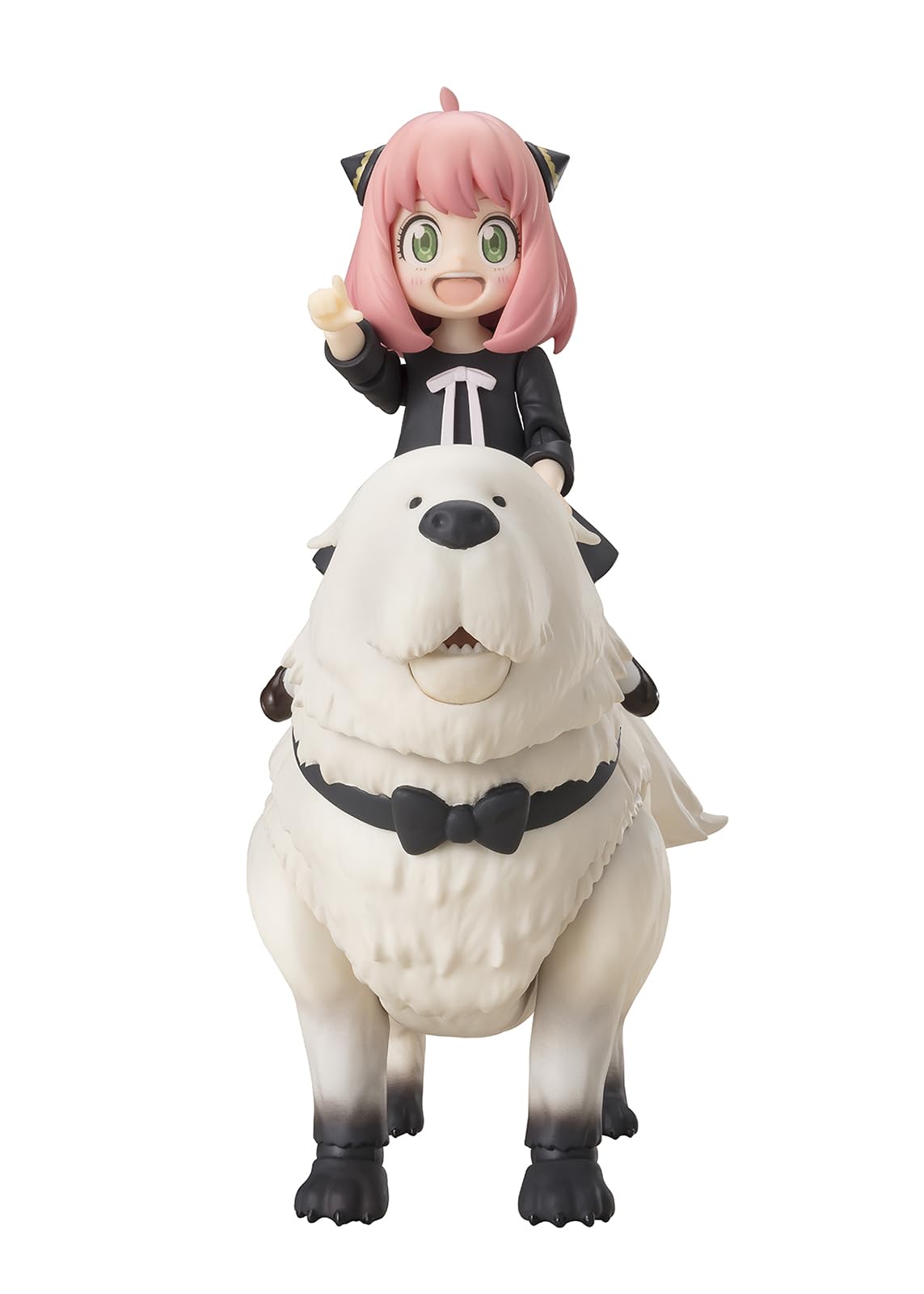 Tamashii Nations Bond Forger with Anya figure ready for dynamic display.