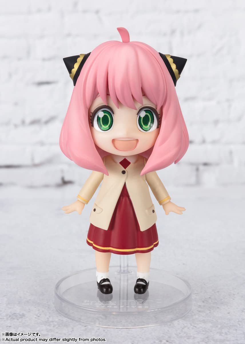 TAMASHII NATIONS Anya Forger Odekeke Outfit figure stand included for stable display