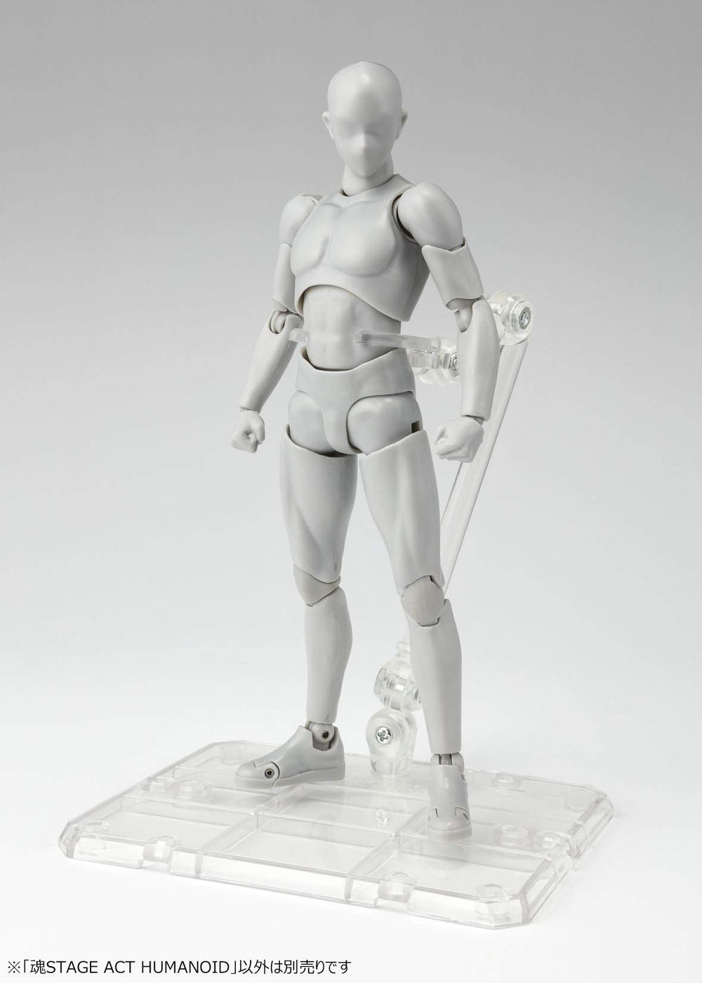 Stage Act. 4 figure clips clear for secure figure posing