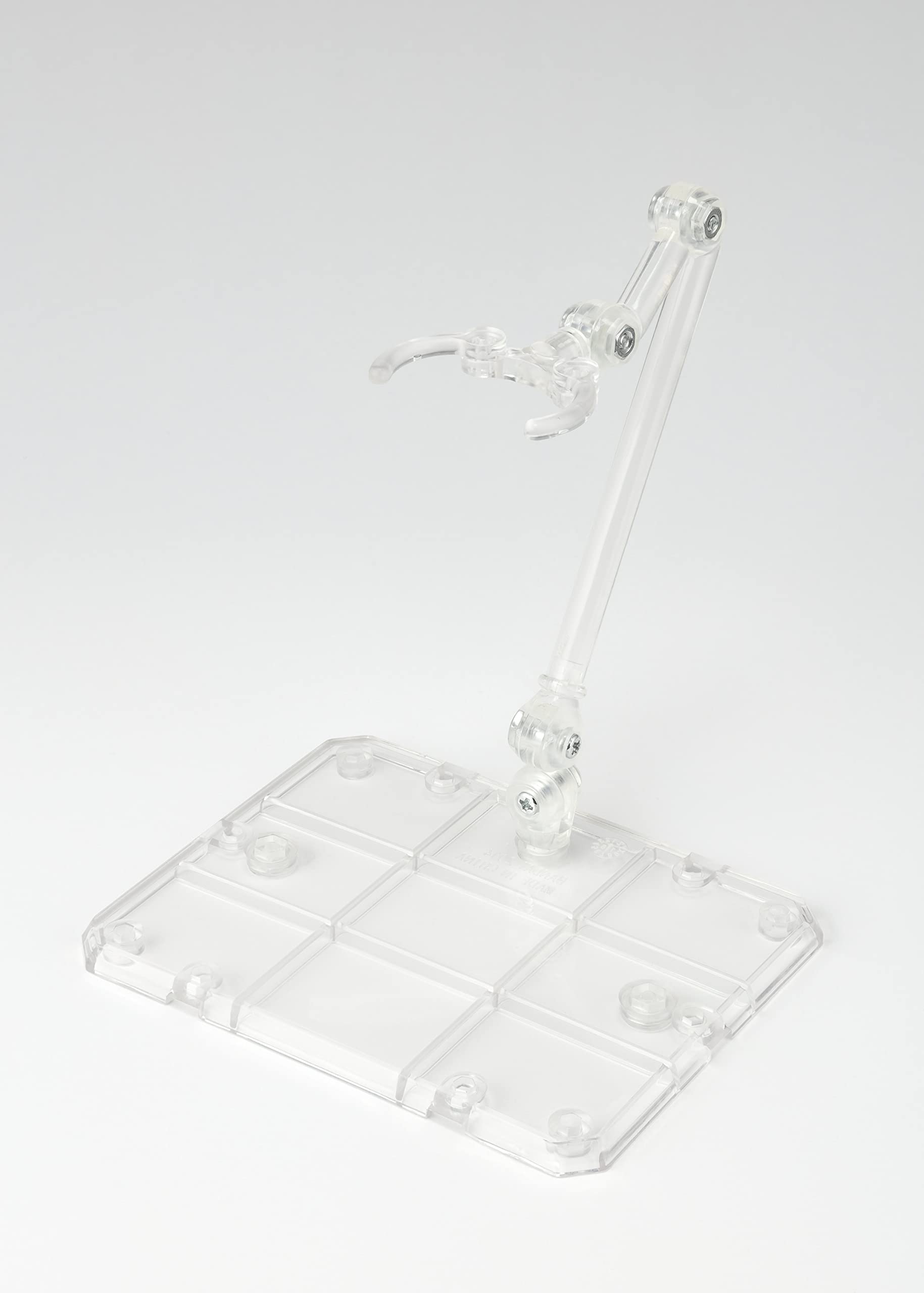 Stage Act. 4 joint piece clear enables versatile figure setups