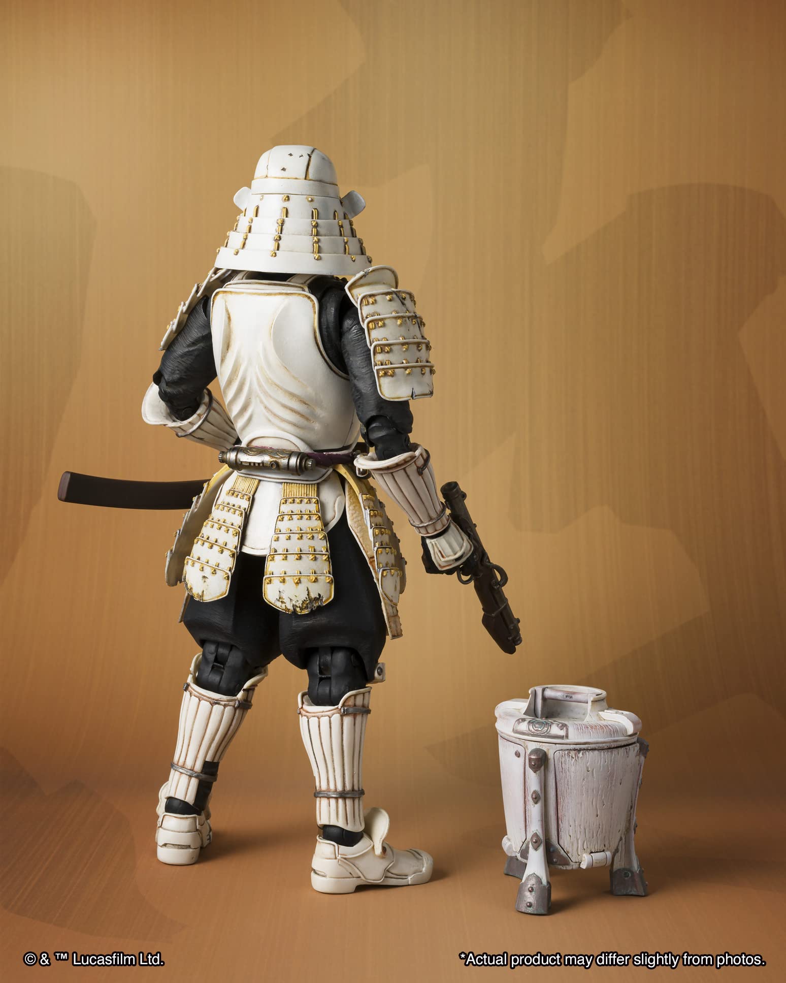 Tamashii Nations Remnant Stormtrooper accessories, interchangeable hands for posing versatility.