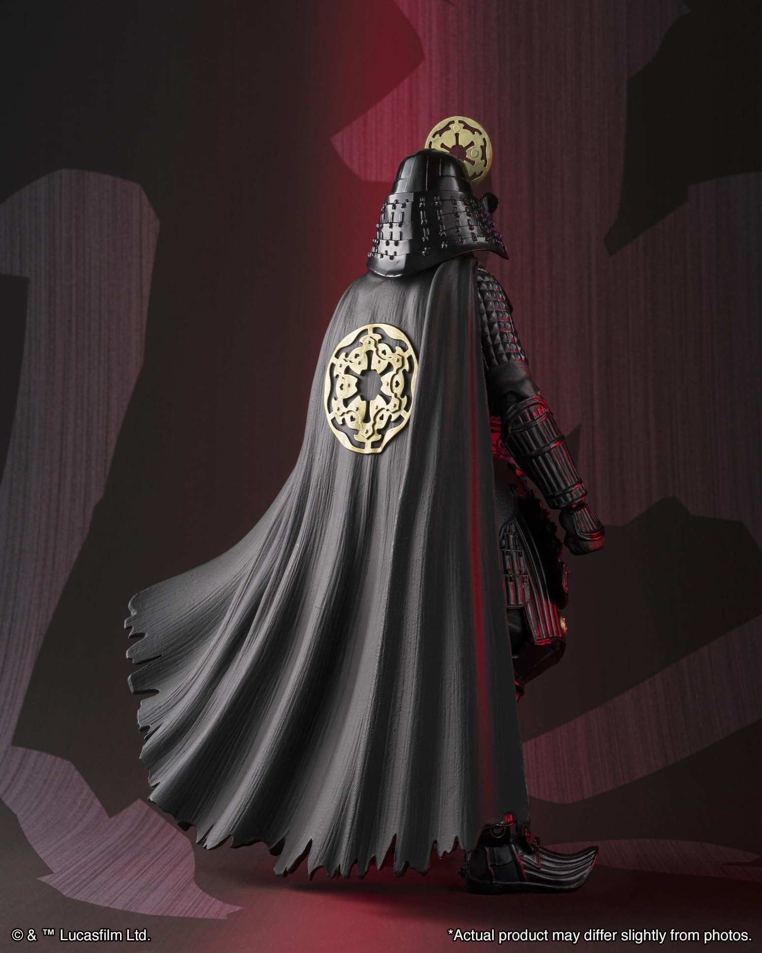 Tamashii Nations Star Wars Meisho Darth Vader lightsaber accessory for dynamic poses