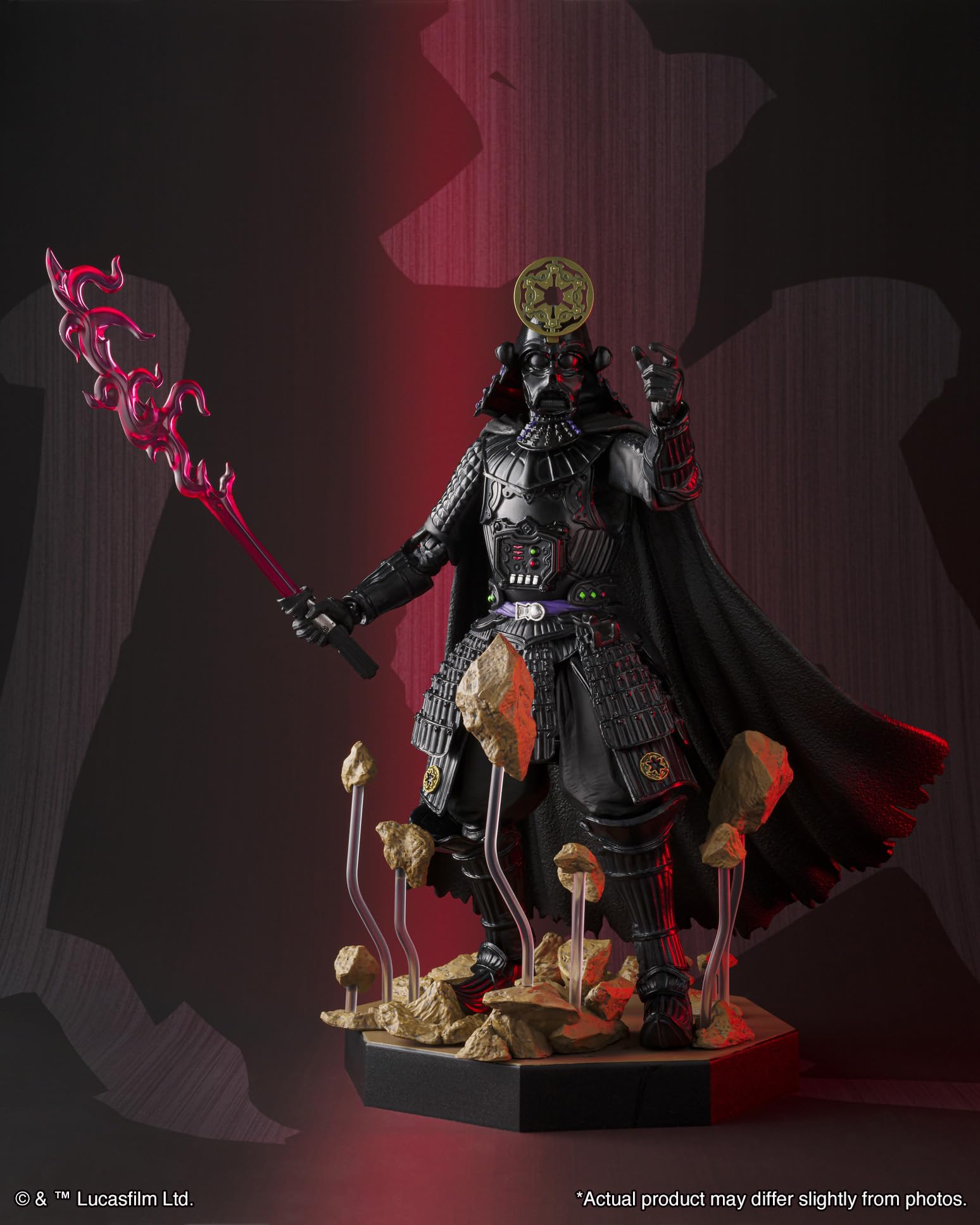 Tamashii Nations Star Wars Meisho diorama rocks for floating display