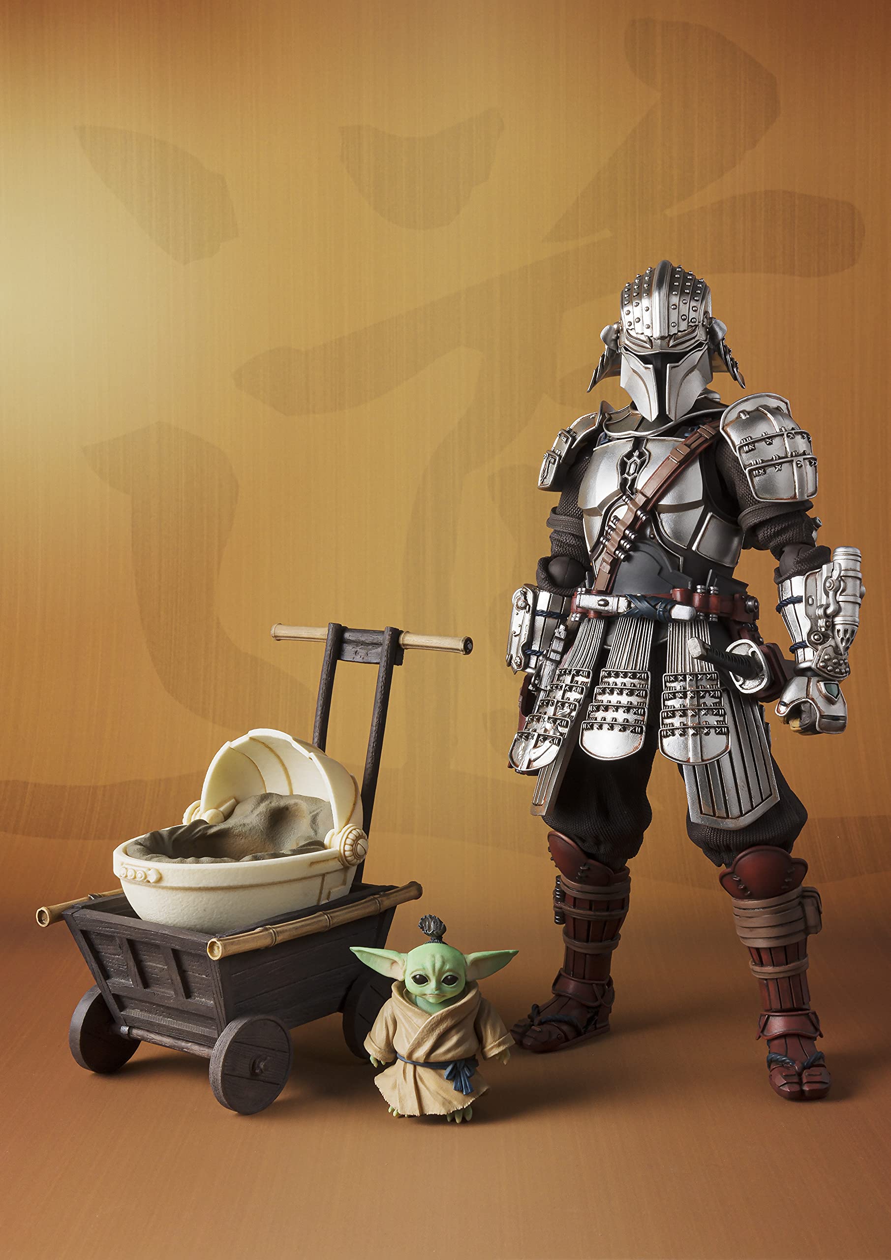 Tamashii Nations Ronin Mandalorian rifle for versatile posing