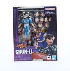 Tamashii Nations Chun-Li Outfit 2 alternate expressions for varied moods