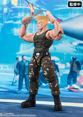 Tamashii Nations Street Fighter Guile Outfit 2 background sheet for display
