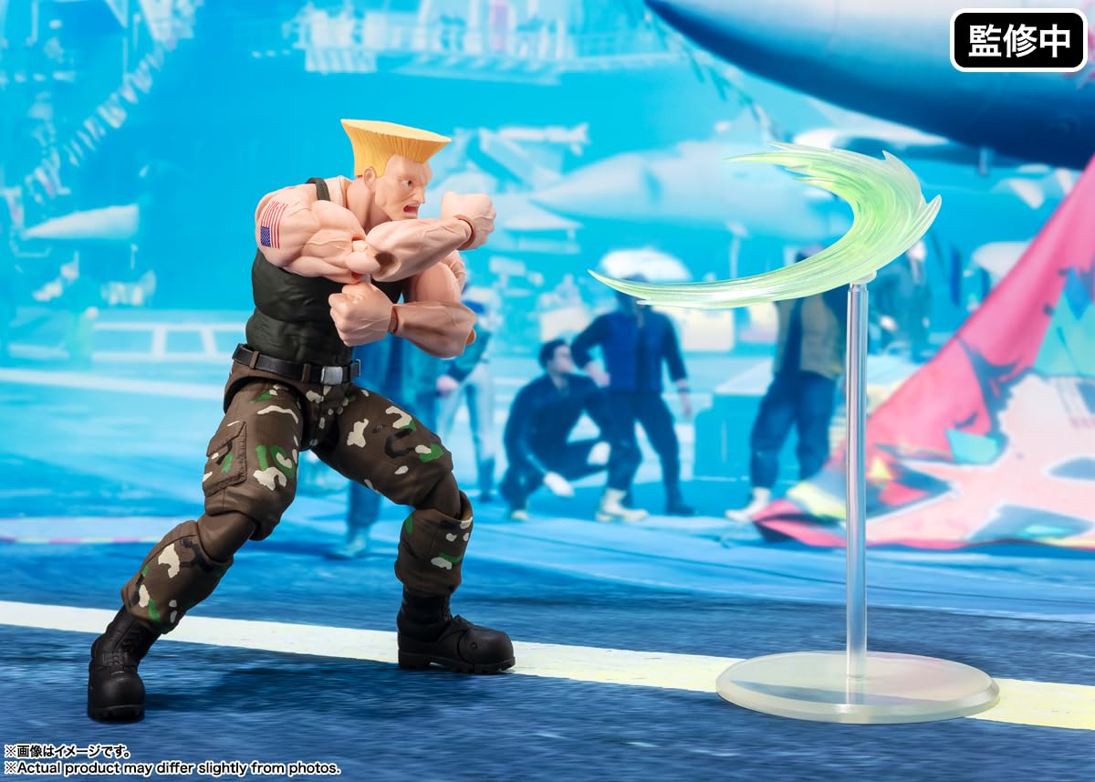 Tamashii Nations Street Fighter Guile Outfit 2 packaging box