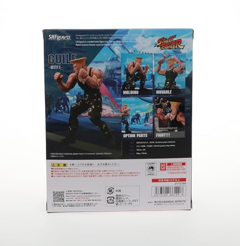 Tamashii Nations Guile Outfit 2 interchangeable hands for action poses
