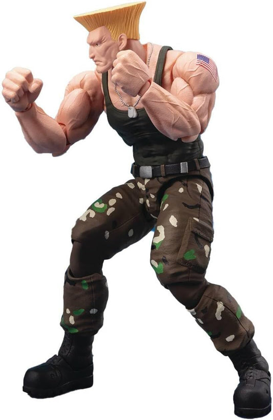 Tamashii Nations Street Fighter Guile Outfit 2 main body for dynamic display