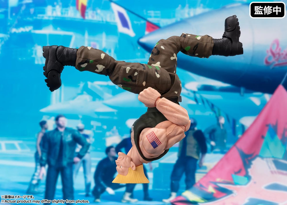 Tamashii Nations Street Fighter Guile Outfit 2 packaging details