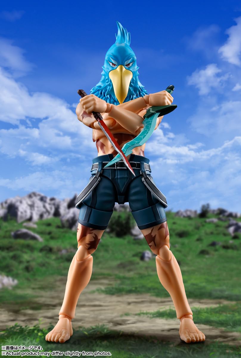 Sunraku expression 1 for dramatic action scenes from TAMASHII NATIONS.