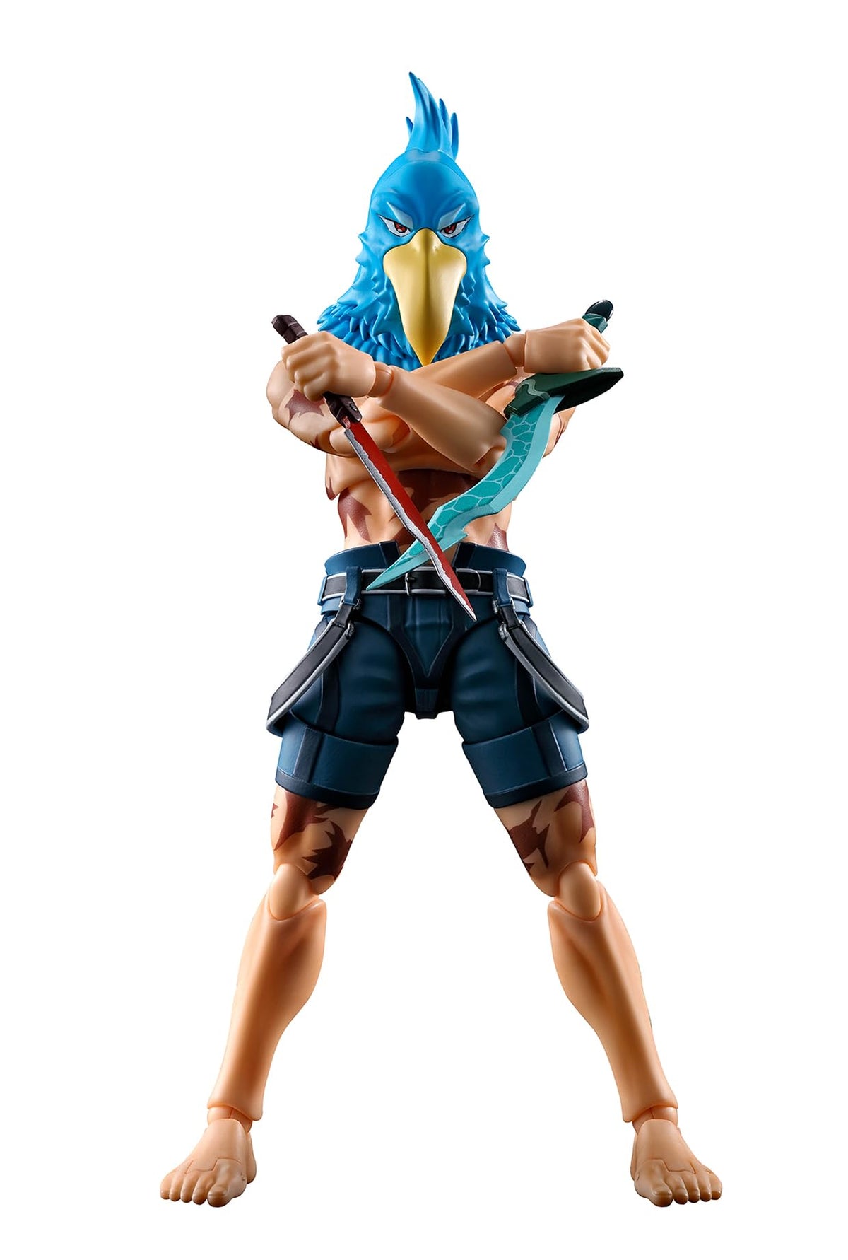 TAMASHII NATIONS Sunraku main body for dynamic battle poses.
