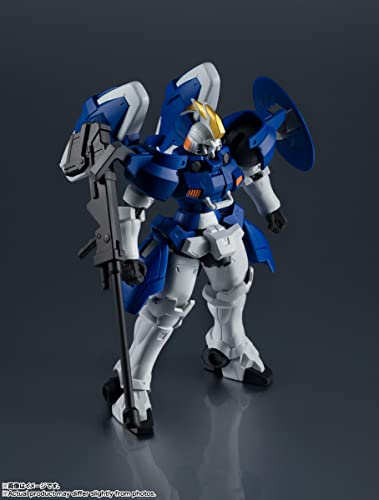 Tamashii Nations beam saber blade accessory for Tallgeese II posing.