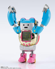 TAMASHII NATIONS Tamagotchi box shows Bandai Namco license for official product